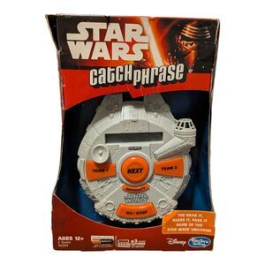 Disney Star Wars Catch Phrase Electronic Handheld Game Hasbro Gaming 2014 New